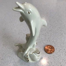 Vintage Lenox Hand Crafted Dolphin Figurine