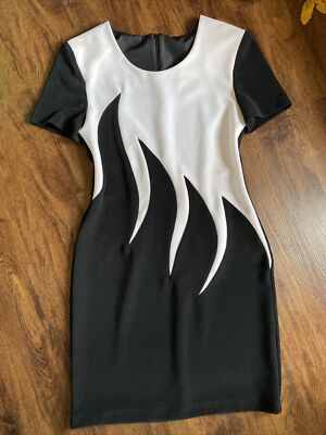 Creations Joseph Ribkoff Vintage Womens 8 Black And White Flames/starburst Dress | eBay Creations Joseph Ribkoff Vintage Womens 8 Black And White Flames/starburst Dress | eBay