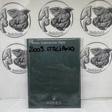 Rolex Libretto Booklet Submariner Date 2009 Italiano