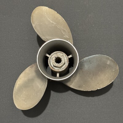 10 Spline Stainless Boat Propellor 13P