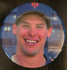 Gregg Jeffries New York Mets 3
