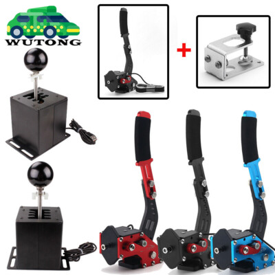 USB Handbrake H Shifter For Thrustmaster Logitech Steering Wheel SIM Racing Game