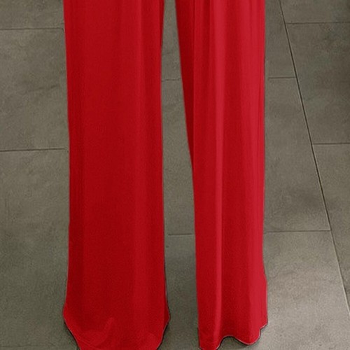 Damen Elegant Jumpsuit Overalls Spitze Hosenanzug Sommer Einteiler Party Romper - Bild 5 von 25