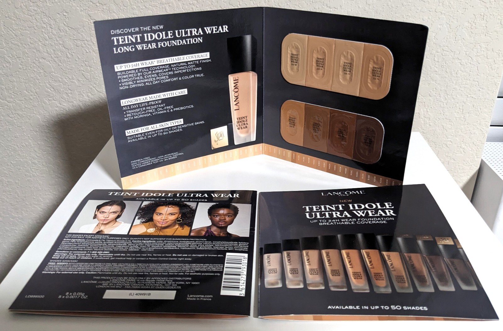 Idole Foundation Sample Lancome Teint Idole Ultra Wear LANCOME
