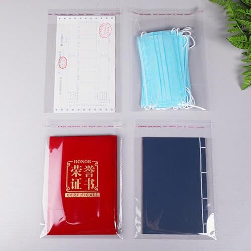 200 Pcs Clear Greeting Card Plastic Sleeves Fit 5x7 Inch Invitation Cards |  eBay