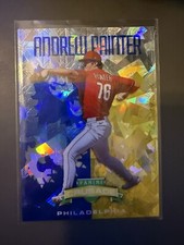 (1) 2024 Panini Crusade Blue/Gold Cracked ICe Atomic ANDREW PAINTER (qty avail)