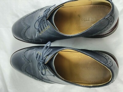 Cole Haan Phinney Men\'s Wingtip Brogue Dress Shoes Size 12 Leather Black C12198 Cole Haan Phinney Men main image 3