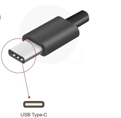 Plantronics Blackwire C3225 Stereo Headset 209751-101 USB-C connect PC /Mobile - Image 3 of 3