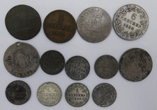 13x LOT 1/2,1 , 6 Kreuzer Württemberg 1810 1825 1850 1859 1862 1865 18631864