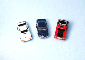 Micro Machines Lot of 3 - Mercedes, Mustang and Blazer