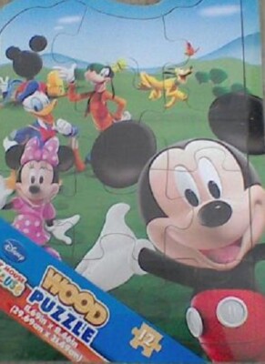 CARDINAL GAMES - 12-teiliges Puzzle MICKEYS HAUS -  - CARG36668-2