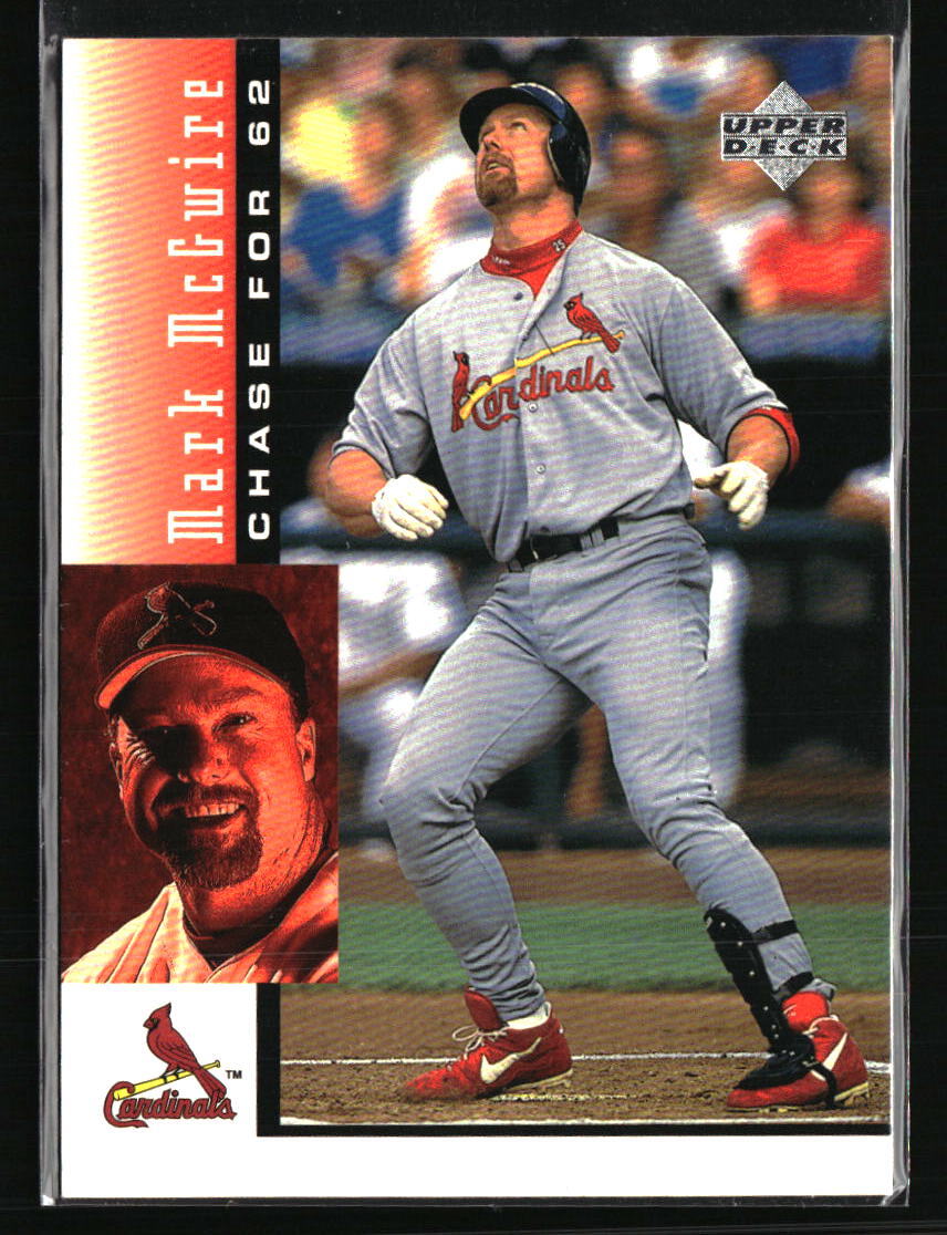 Mark McGwire 1998 Upper Deck Mark McGwire's Chase for 62 #17  Baseball Card