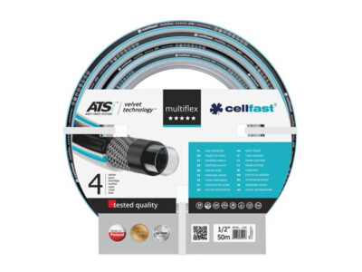 CELLFAST 13 201 Gartenschlauch MultiFlex ATS Variant VT 1/2'' 50 m