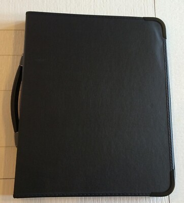 2 Presentation Case, Rigid Cover, Multi-Ring Binder with 10 Sheet Protectors, Sp