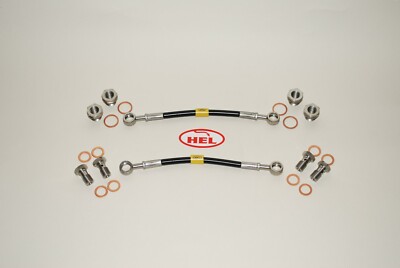 HEL BLACK Oil Feed Cam to Cam Link Pipes fits GSF600 GSF650 GSF1200 Bandit