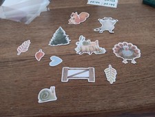 6X PAPER DIE CUTS FOR SCRAPBOOKING/JOURNALS MIXED PD193 