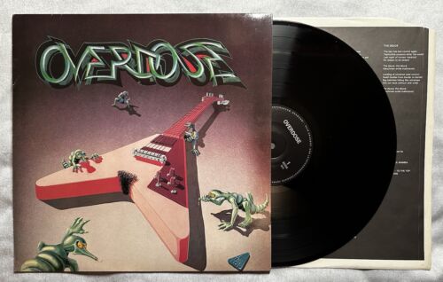 OVERDOSE - TO THE TOP (1985) - LP -  1ST PRESS - VERY RARE!!! - EX! - Photo 1/1