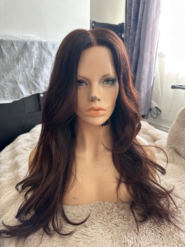 FREEDOM COUTURE full lace STRETCH CAP. WIG , 21” 180% STUNNING - Picture 15 of 19