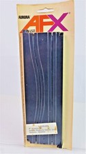 Aurora AFX - 9" Slot Car Squeeze Straight Track Factory Sealed - HO Scale NOS