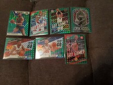 2019-20 Panini Prizm Mosaic Lot Green Old School Got game? Etc Trae Young