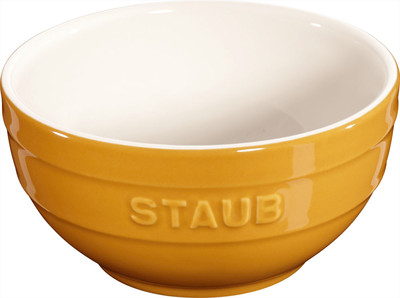 Staub Keramik Schale Schüssel Dessertschale klein senfgelb 12 cm  Ceramic