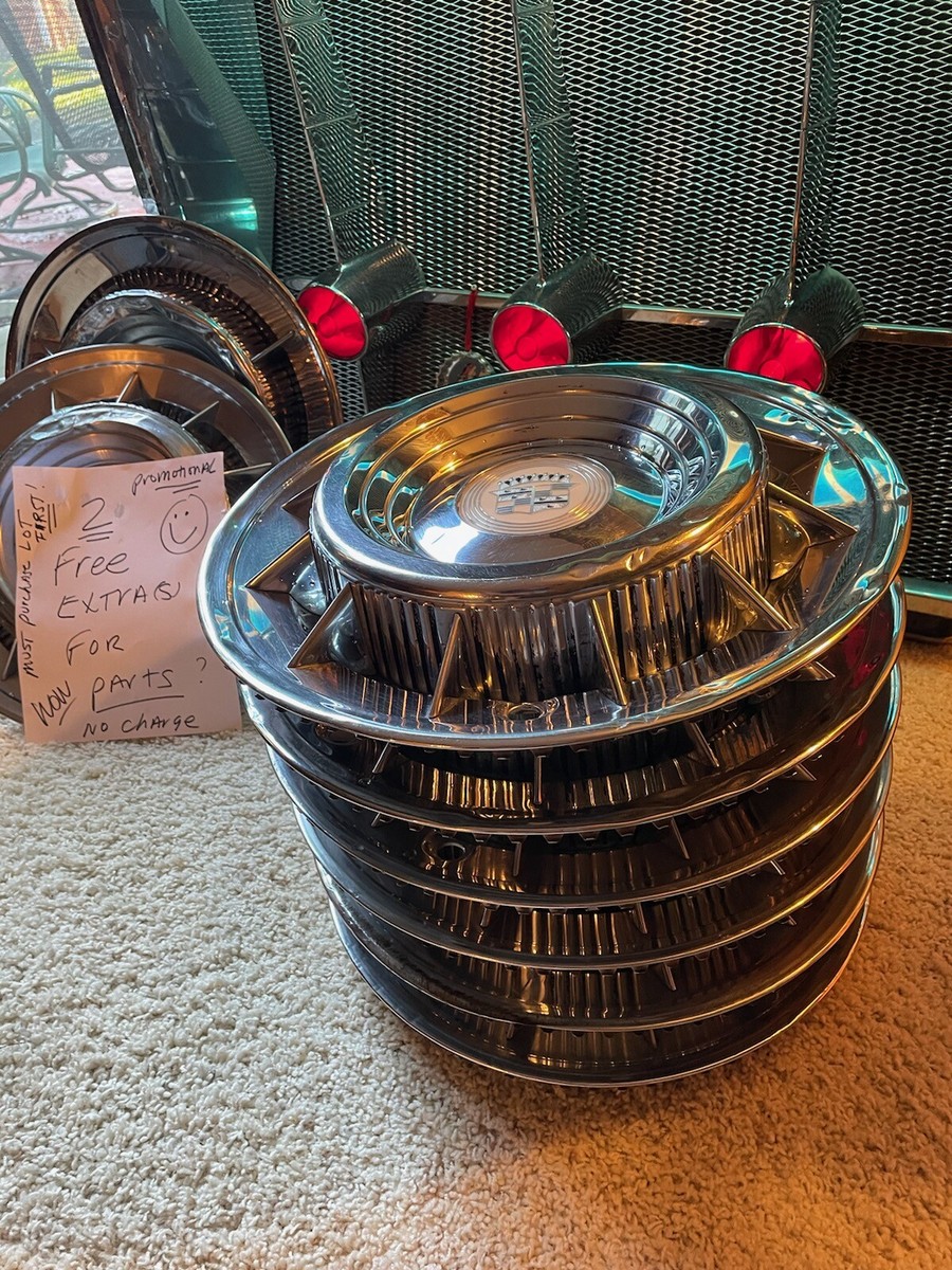 レア！60s〜70sネイティブアメリカン カチナ壁掛けプエブロUSAヴィンテージ 1959 1960 Cadillac Eldorado Fleetwood Biarritz Seville Hub cap