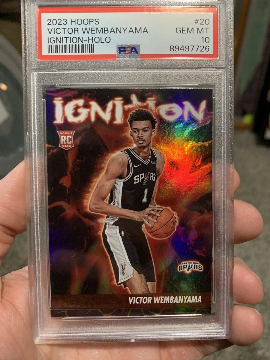 2023-24 Panini NBA Hoops - Ignition Holo #20 Victor Wembanyama (RC 