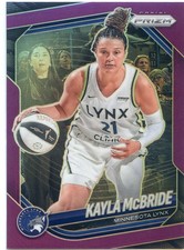 2025 Panini Prizm WNBA Purple /149 NO.45 Kayla McBride, Minnesota Lynx