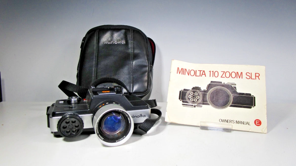 Minolta 110 Zoom SLR Film Cameras for sale - eBay