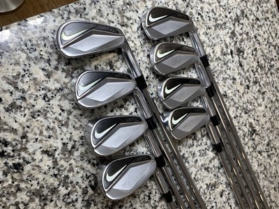 Nike Vapor Pro Forged Iron Set 3-PW Stiff S300. New Grips! Fast Shipping! CLEAN