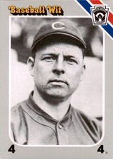 1990 Interpretive Marketing Baseball Wit #89 Mordecai Brown Chicago Cubs