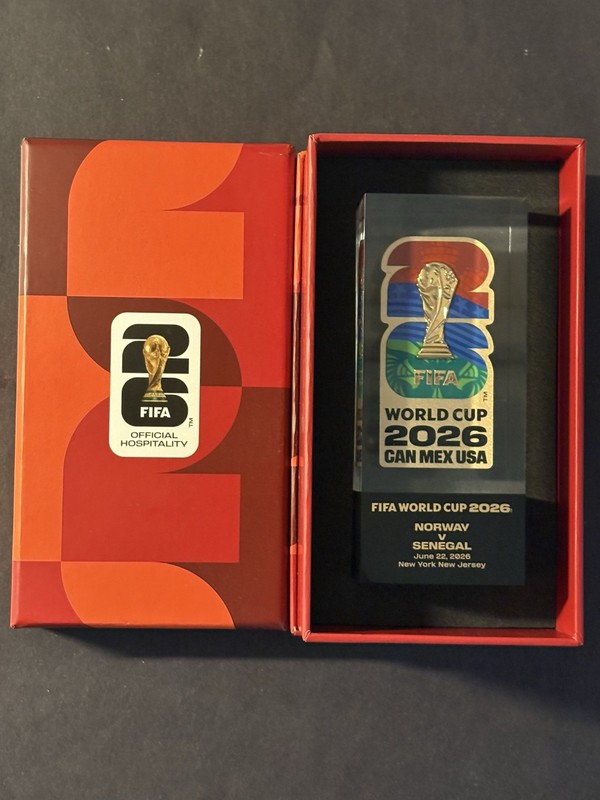 FIFA World Cup 2026 Collectible Official Hospitality Norway Senegal Match FS!