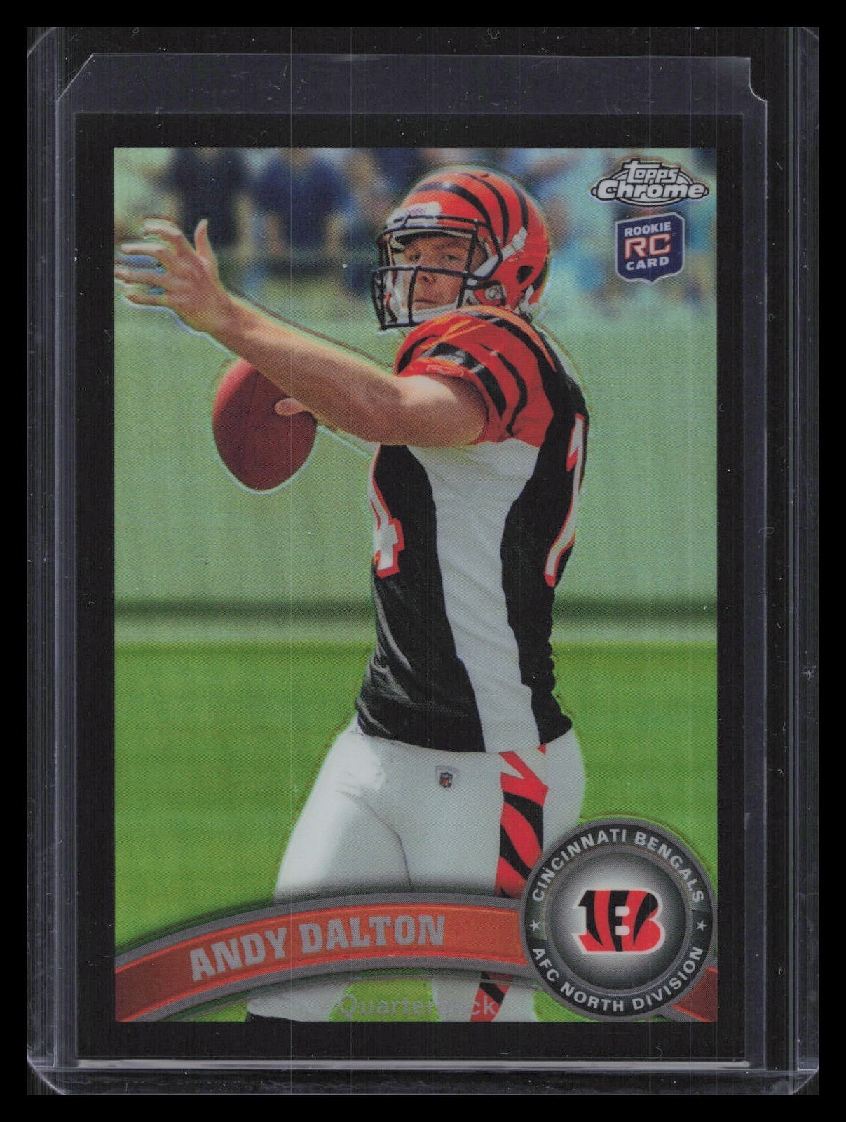 Andy Dalton 2011 Topps Chrome #51 Black Refractors #/299