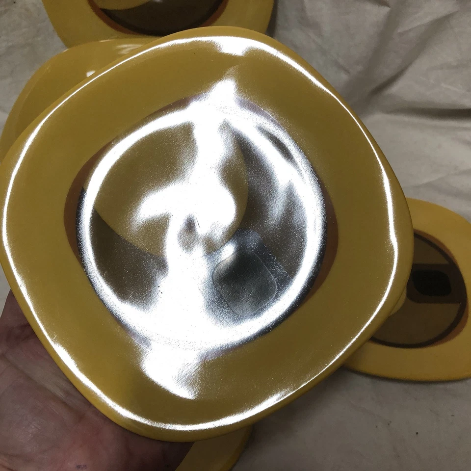 5 Mod Vintage BLOCK Langenthal Transition Evolution Plates = 3 Bread + 2 Salad - Image 2 of 4