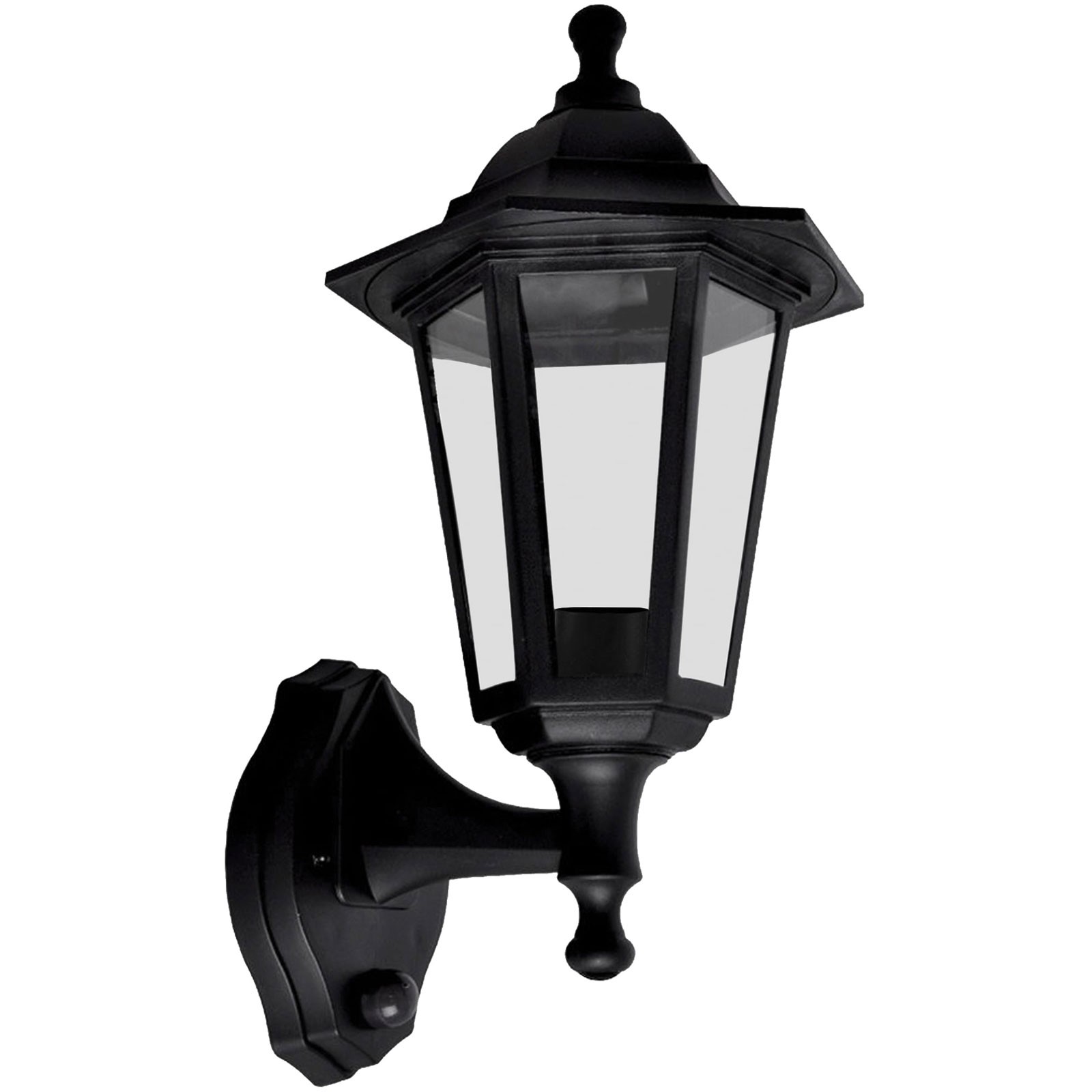 Meridian Lighting Six Panel Lantern with PIR 60W