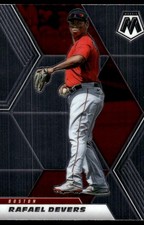Rafael Devers 2021 Panini Mosaic #66 Boston Red Sox FREE SHIPPING AutographDen