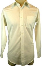 Mens Chaps Ralph Lauren 100% Cotton LS White Dress Shirt sz 15 5-32/33