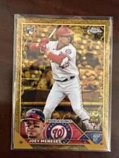 2023 Topps Gilded Collection Gold Wave Refractor 67/75 Joey Meneses #48 04qn