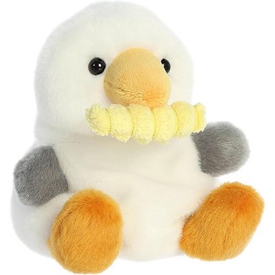 Aurora World Plush - Palm Pals - BUOY SEAGULL WITH FRY (5 inch) -New Stuffed Toy