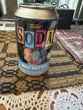 Funko Soda Common MAD HATTER Black Light Vinyl Figure Funko Shop Exclusive