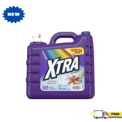#ad Xtra Tropical Passion 260 Loads Liquid Laundry Detergent 312 fl oz Free Ship $14.99