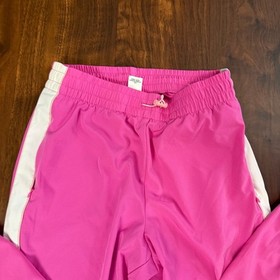 Victoria's Secret PINK Tech Woven Jogger Pants in the color Pink Gossip Size S