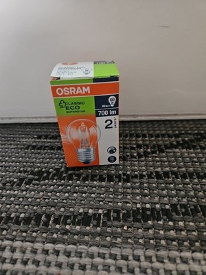 OSRAM CLASSIC Eco Superstar HALOGEN 46W=60W E27 TROPFENLAMPE 230V 64543 P LAMPE