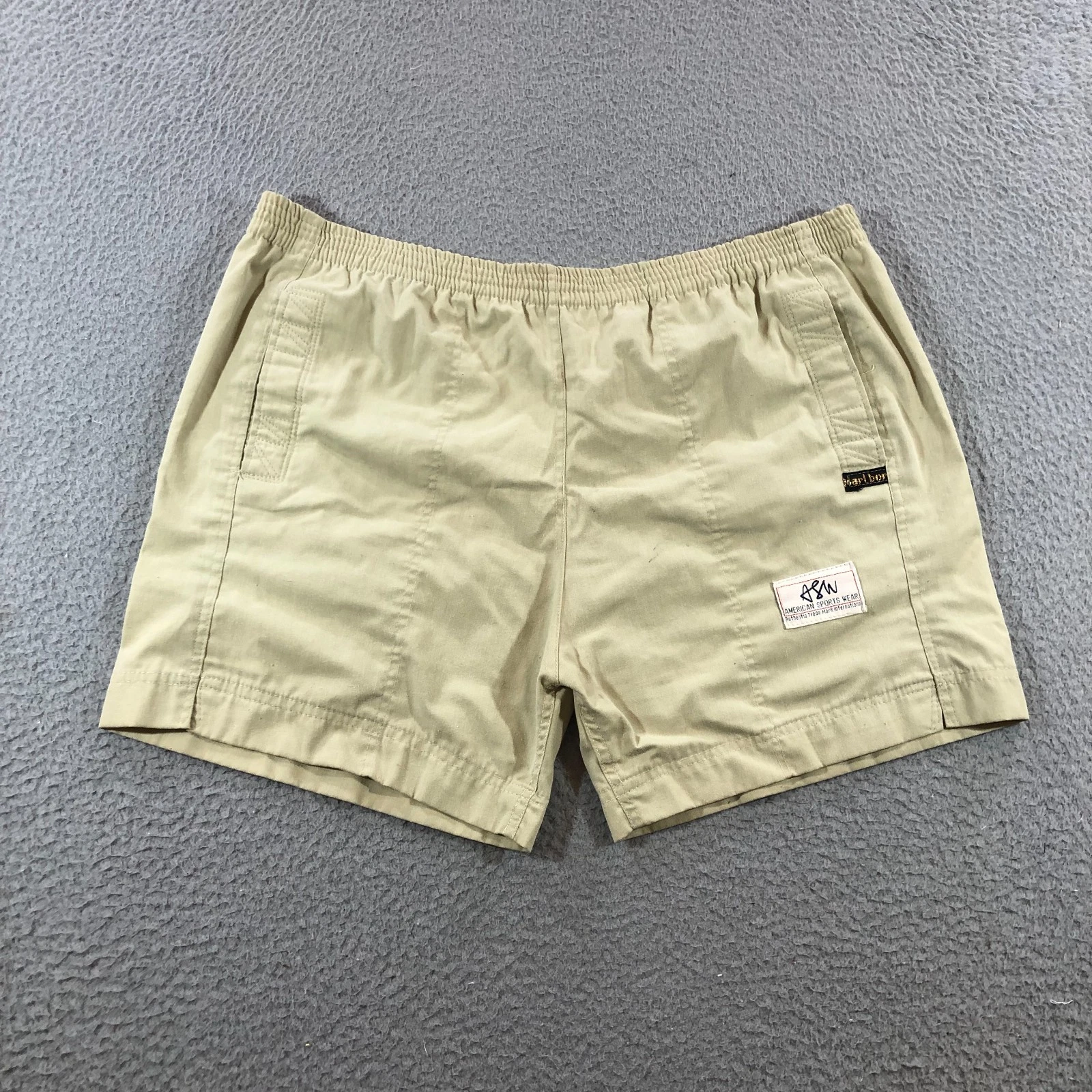 vtg marlboro shorts mens 33 green maill in order miles