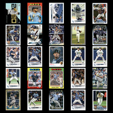 Tampa Bay Rays Lot 25 Baseball Cards Topps Chrome Update Decades Next NM MLB