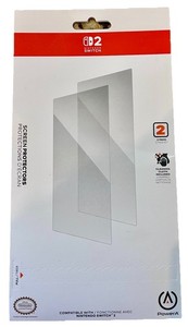 Nintendo Switch 2 Screen Protectors - 2 Pack- Cleaning Cloth Included Brand New