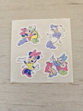 Vtg Sandylion Stickers Minnie Mouse Disney Daisy Duck Friends