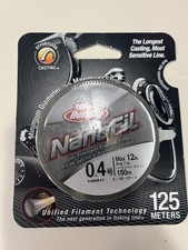 BERKLEY NANOFIL Fishing Line Hi Vis Chart color 4 lb. 150 meters