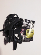 Mayerzon Dog Breathable Basket Muzzles for Medium Dog Black