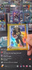 2025 NFL Topps Chrome Alvin Kamara True Gold Parallel /50 New Orleans Saints  